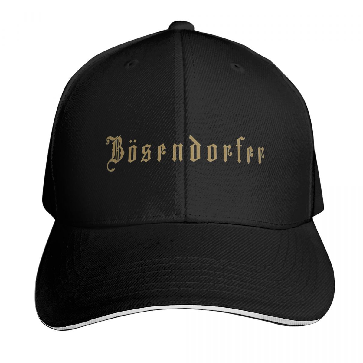 Streetwear Brand Logo Design - Bosendorfer Piano Logo-Design, ausgefallene Baseballmütze, Luxusmarke