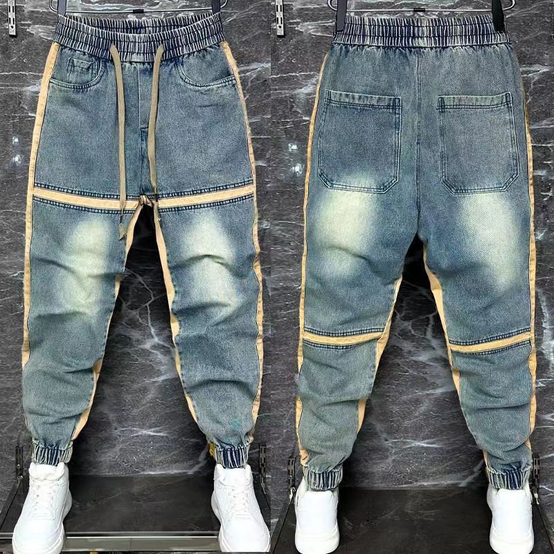 Streetwear Clothing Brand - 2024 neue Harems hose gespleißt geschnittene