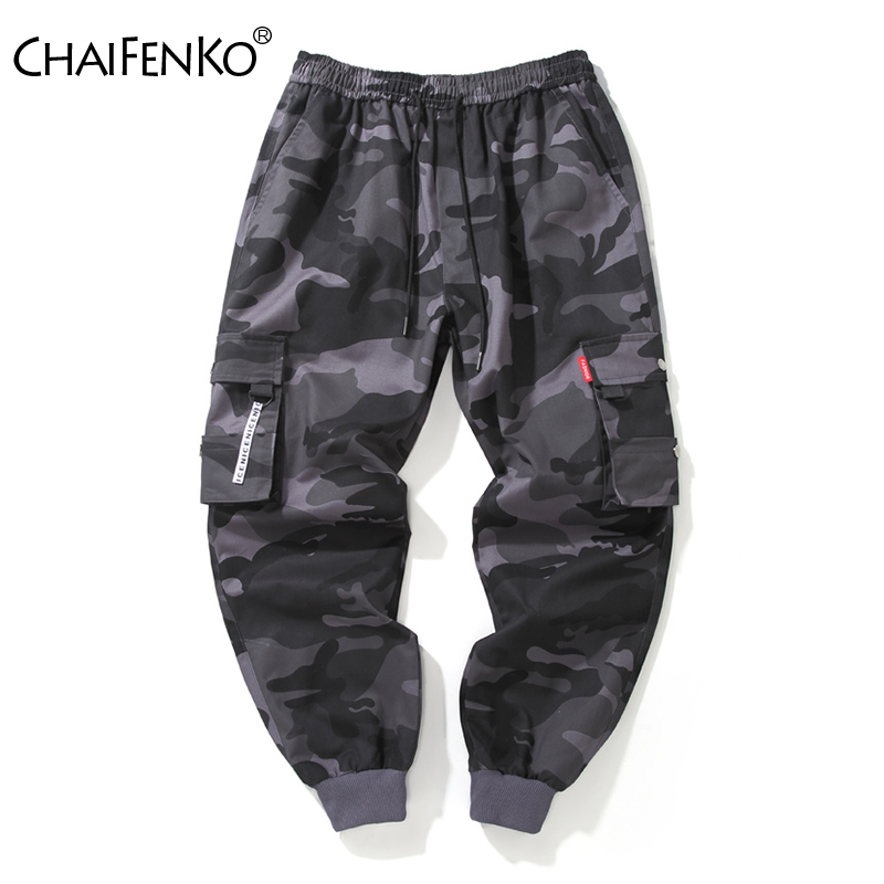 Streetwear Brand Pants - CHAIFENKO Marke Herren Jogger Hosen Camouflage