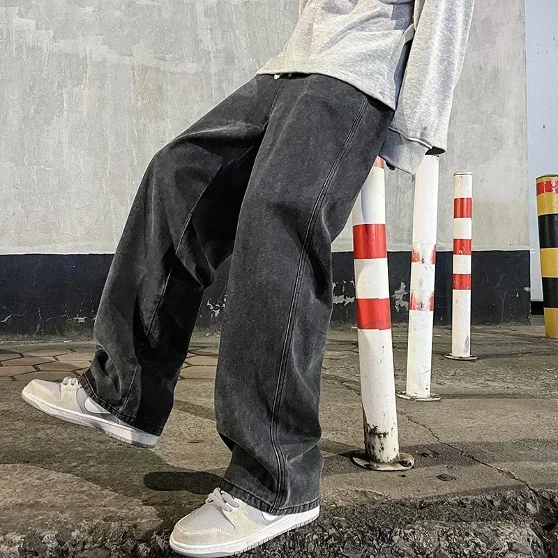 Streetwear Clothing Brand - Neue Streetwear Lose Jeans Männer Koreanischen