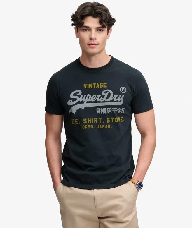 Streetwear Brand Logo - Vintage Logo Heritage Relaxed Superdry Mode