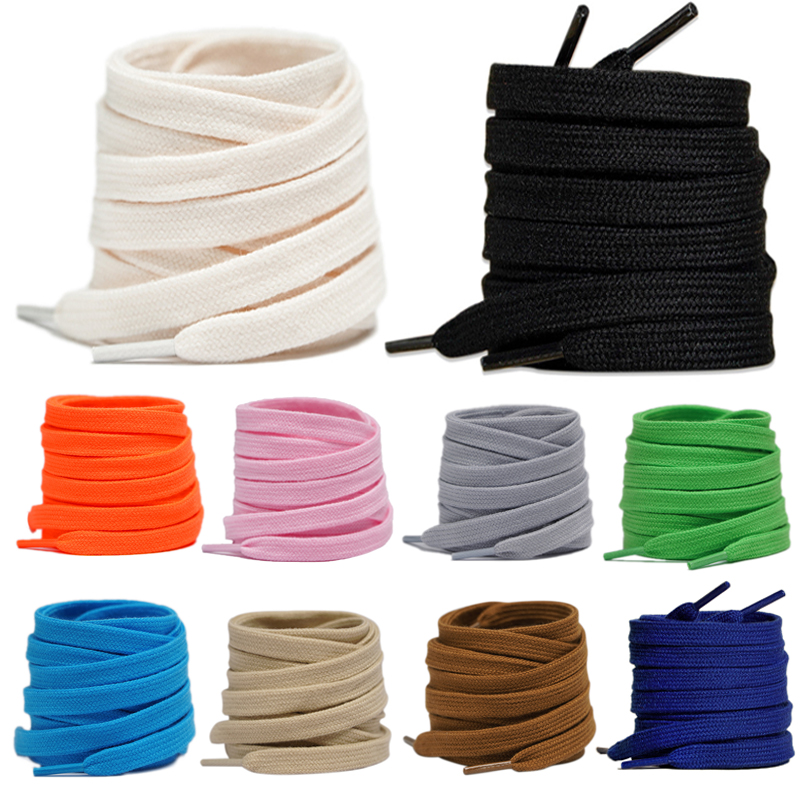 Travis Scott Lace - 1 Paar flache Schnürsenkel, mehrfarbig, einfarbig,