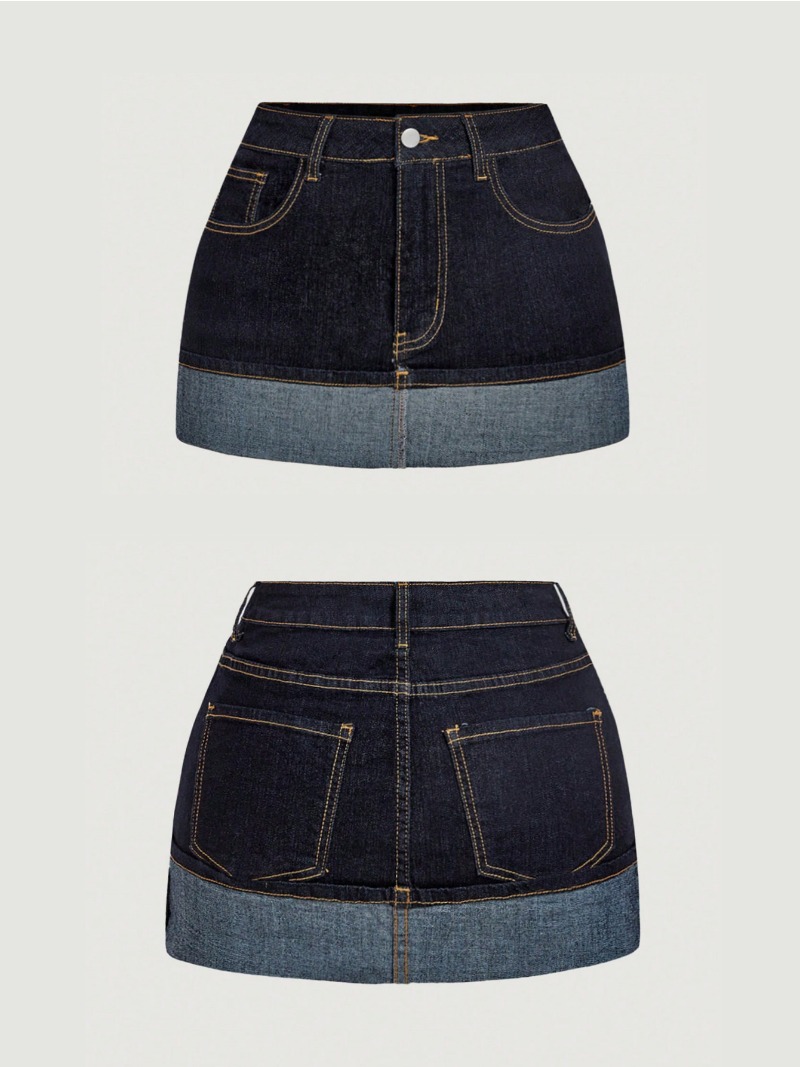 2026 Neuer Zweifarbiger Denim- – Streetwear Brand Pants Bewertung und Preis