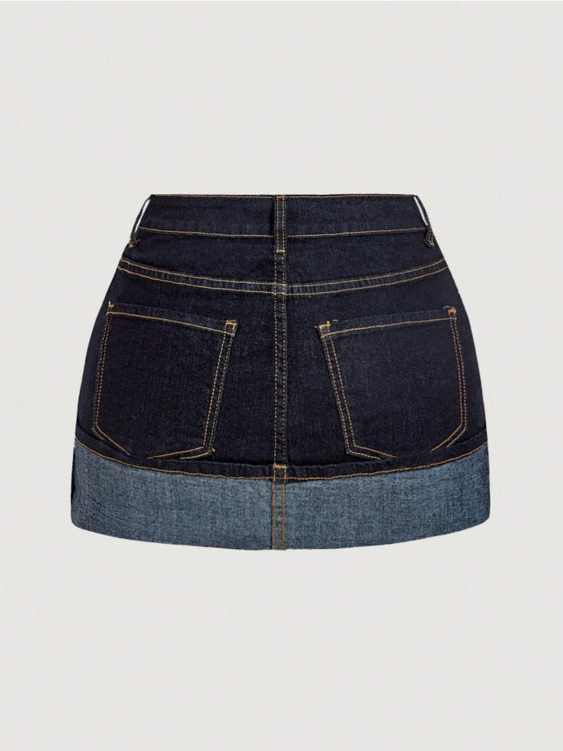 2026 Neuer Zweifarbiger Denim- – Streetwear Brand Pants Bewertung und Preis