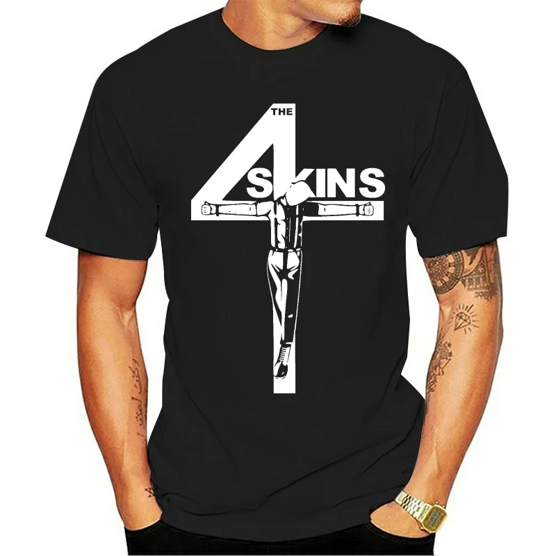 Die 4 Skins oi T-Shirt uk Punk – Streetwear Brand In Uk Bewertung und Preis