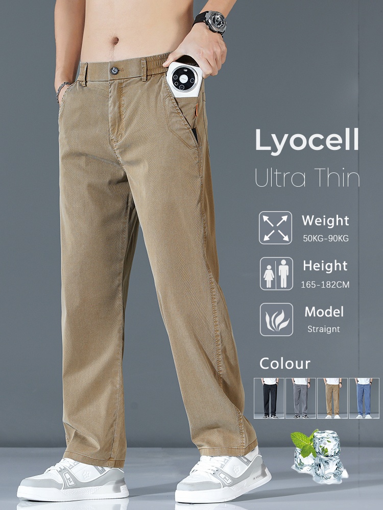 Ultra-dünne Lyocell Mode Lose  – Streetwear Brand Pants Bewertung und Preis