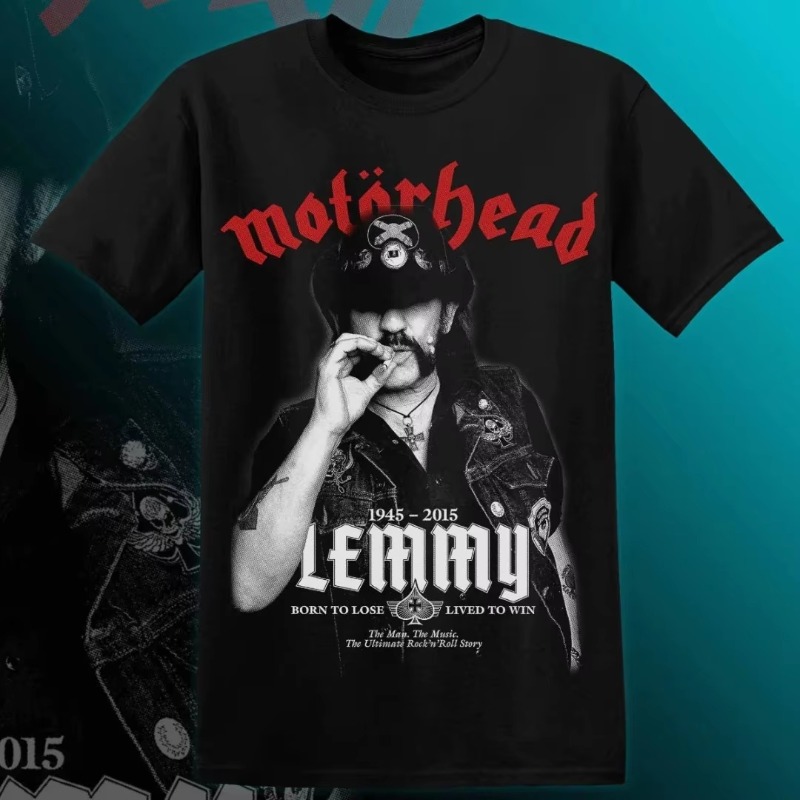 MOTÖRHEAD LEMMY T-Shirt Herren – Streetwear Clothing Brand Bewertung und Preis