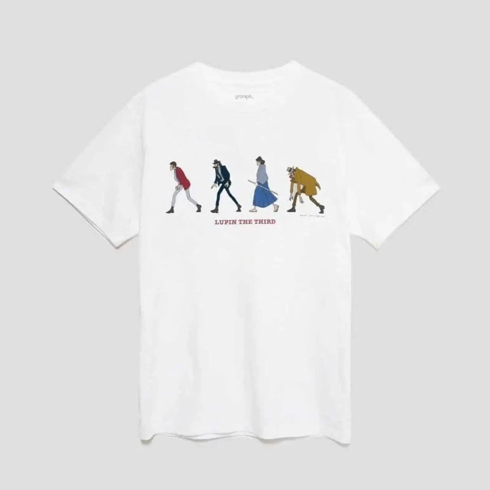 Graniph Lupin III T-Shirt Größ – Streetwear Clothing Brand Bewertung und Preis