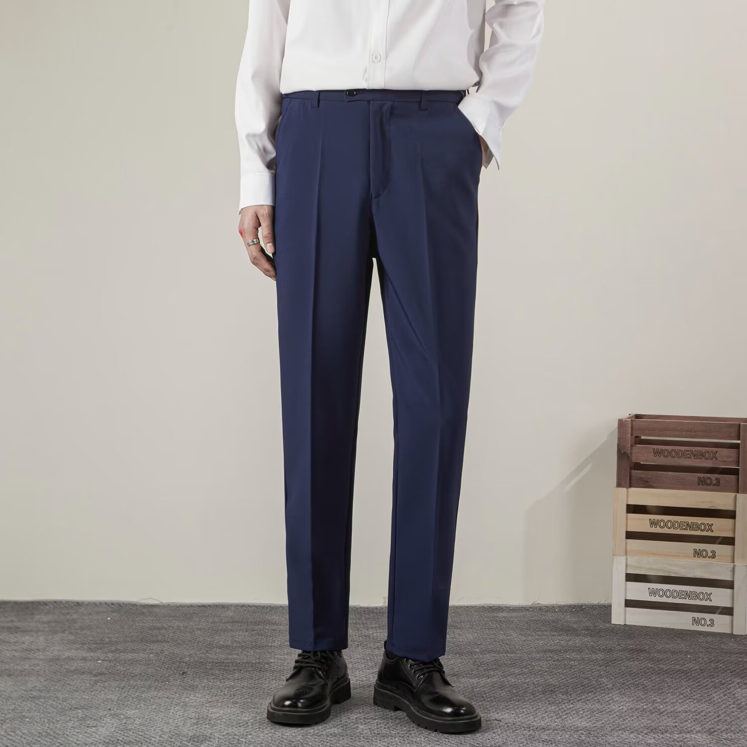 Sommer männer Einfarbig Gerade – Streetwear Brand Pants Bewertung und Preis