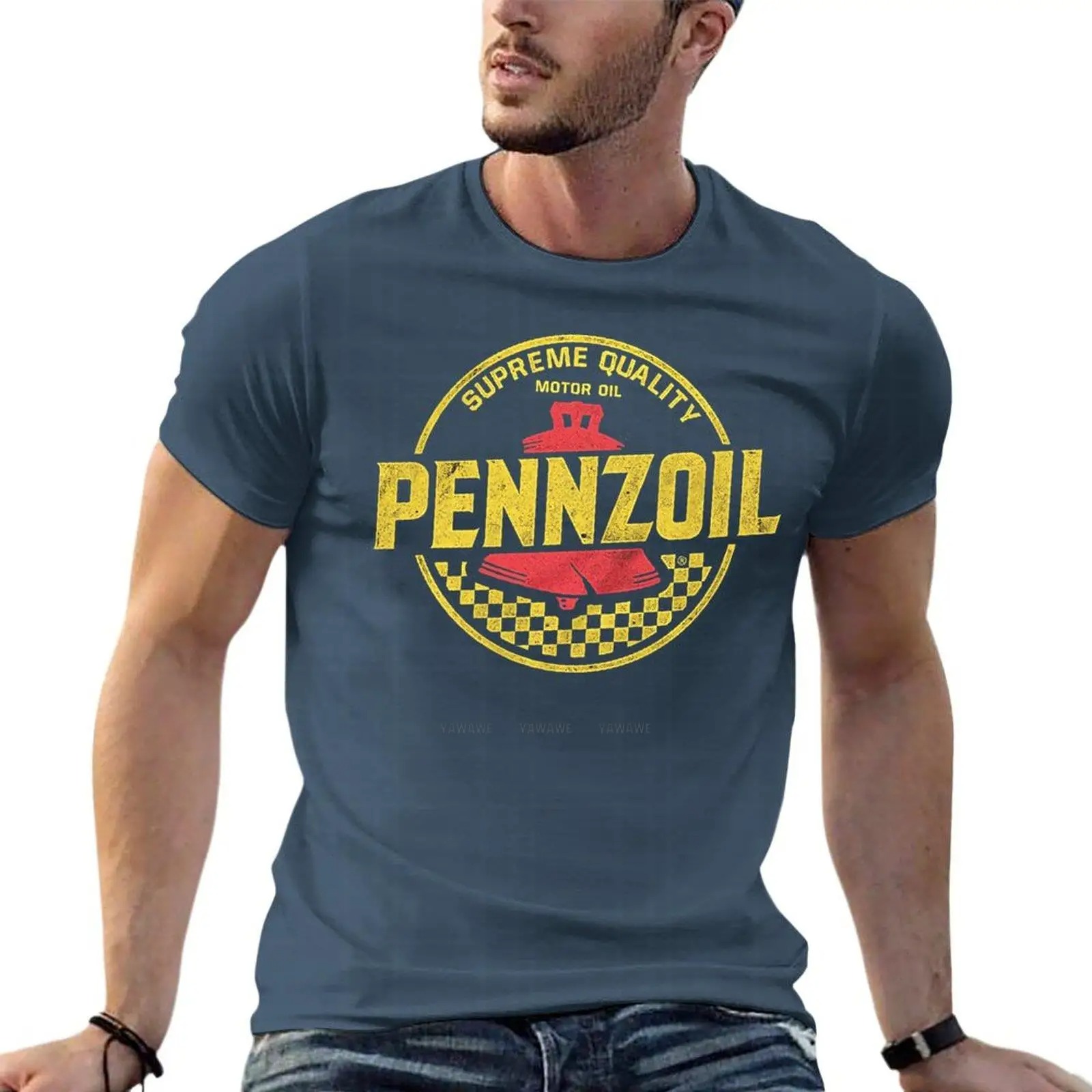 Distressed Pennzoil Motor Oil  – Streetwear Brand Logo Bewertung und Preis